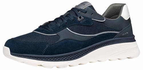 Geox Zapatillas Deportivas para Hombre, U Spherca Actif X1, Color Azul Marino, Talla 46 EU