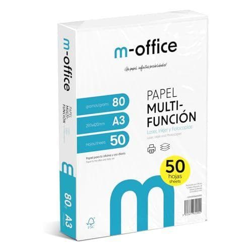 m-office - Paquete folios A3 | 50 hojas