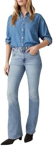 Levi's 726 High Rise Flare, Jeans para Mujer, Blue Wave Light, 29W / 30L