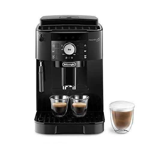 De'Longhi Magnifica S ECAM11.112.B - Cafetera superautomática con boquilla para leche