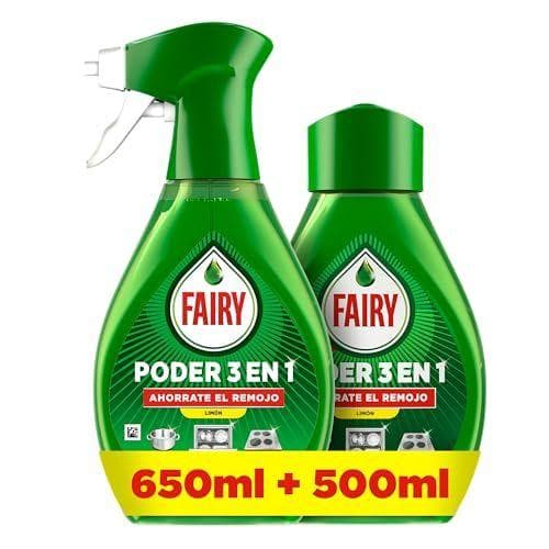 Fairy - Spray Antigrasa (650ml) + Recambio (500ml)