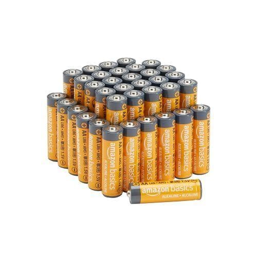 Amazon Basics - Paquete de 36 pilas alcalinas AA de alto rendimiento | 1,5 voltios