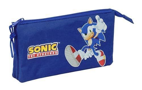 Safta SONIC - Portatodo triple infantil