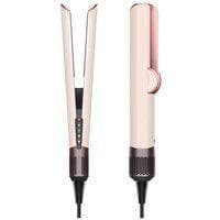 Plancha de pelo Dyson Ceramic Pink/Rose Gold con tecnología de vapor, ajustes LCD y apagado automático
