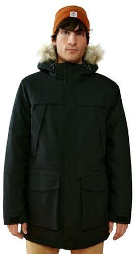 Springfield - Abrigo de hombre de color negro