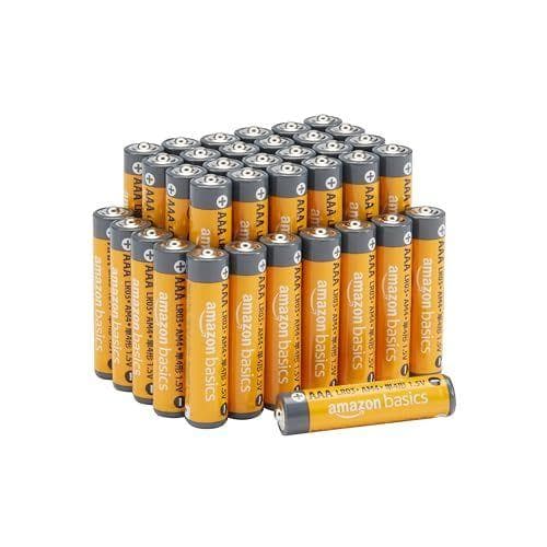 Amazon Basics - Paquete de 36 pilas alcalinas AAA de 1,5 voltios 