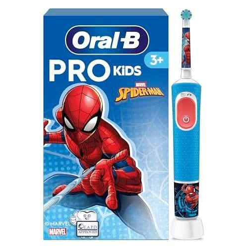 Oral-B Pro Kids - Cepillo de dientes eléctrico Spider-Man