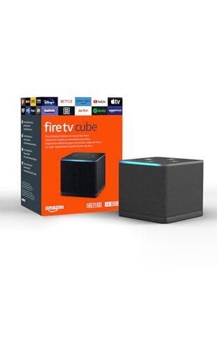 Amazon Fire TV Cube - Reproductor multimedia en streaming con control por voz a través de Alexa 
