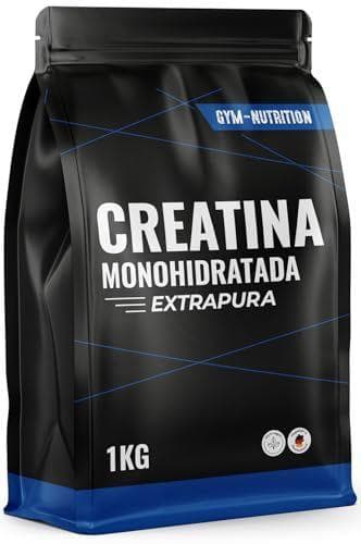 Gym Nutrition - Bolsa de 1kg de creatina monohidratada en polvo | Sin Sabor con inulina