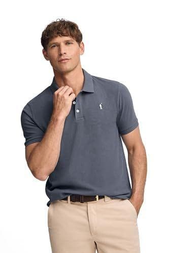 Polo Club - Polo de estilo clásico de algodón 100%