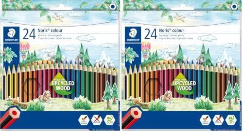 STAEDTLER - Pack de 2 paquetes de lápices de colores