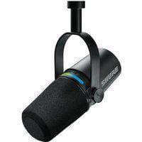 Shure MV7i Micrófono Dinámico USB/XLR para Podcast y Streaming Negro
