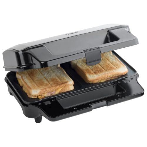 Bestron - Parrilla sandwichera 3 en 1 