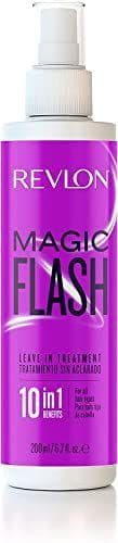 Revlon Magic Flash - Spray que porta hidratación y brillo, protege del calor, desenreda, repara y fortalece el cabello