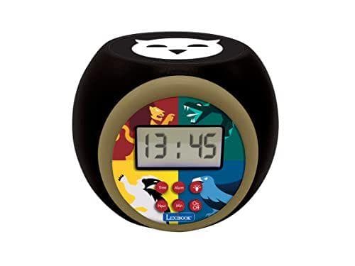 LEXIBOOK - Reloj despertador con proyector Harry Potter.