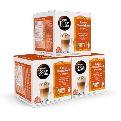 NESCAFÉ - 48 cápsulas de café |Sabor a caramelo