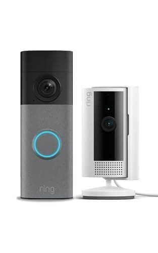 Ring Videotimbre con batería y Ring Cámara interior
