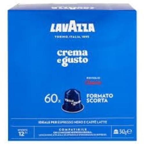 Lavazza - 60 cápsulas de aluminio compatibles con náquinas Nespresso