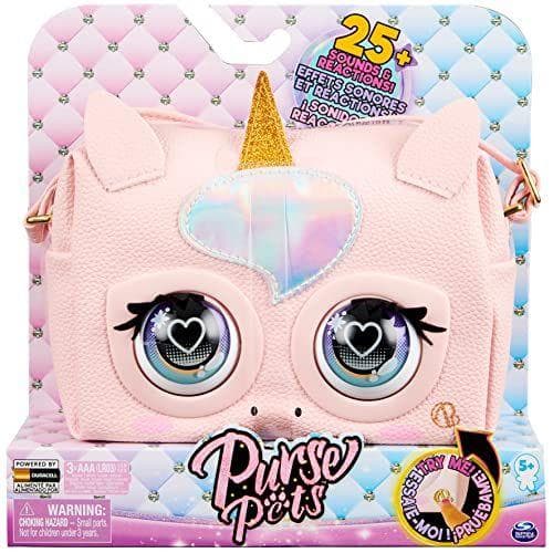 PURSE PETS  - Bolso mascota interactiva Unicornio 