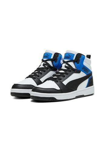 PUMA Rebound V6, Zapatillas Unisex adulto, Black White Team Royal, 44 EU