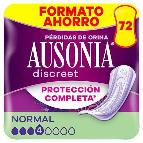 Ausonia Discreet - Pack de 72 compresas normal