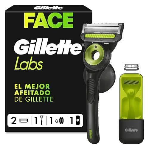 GilletteLabs - Maquinilla de afeitar Neon Night Edition 