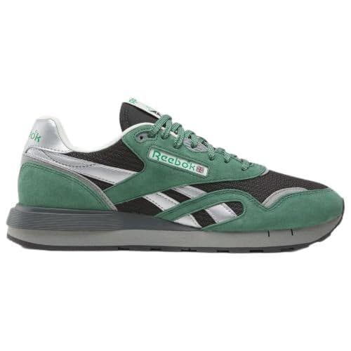 Reebok Zapatillas Unisex clásicas de Nailon 89, Color Verde Fieldgreen/Black/GREY3, Talla 42 EU