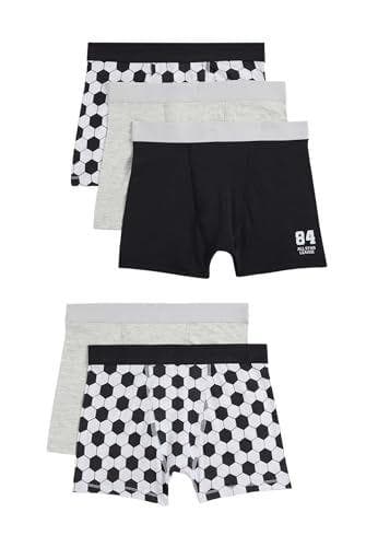 Marks & Spencer - Pack de 5 bóxers de algodón para niños