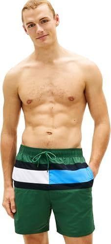 Tommy Hilfiger - Bañador con bolsillo trasero para hombre