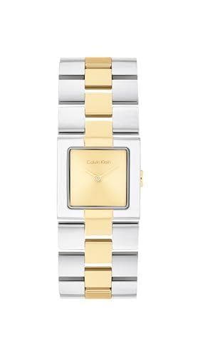 Calvin Klein - Reloj de movimiento de cuarzo para mujer 
