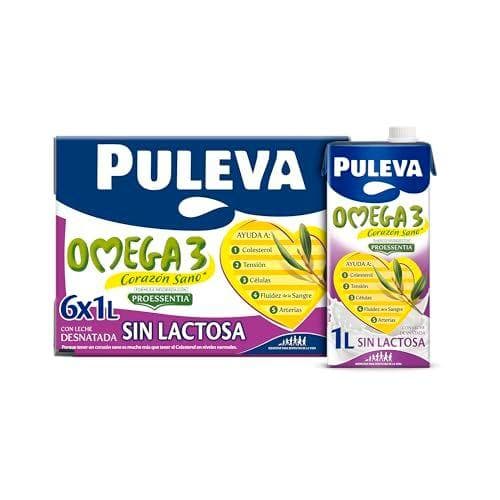 Puleva - Pack de 6 bricks de leche Omega 3 Proessentia | Sin lactosa