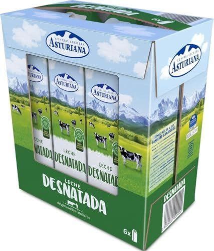 Central Lechera Asturiana - Leche Desnatada (Pack 6x1L)