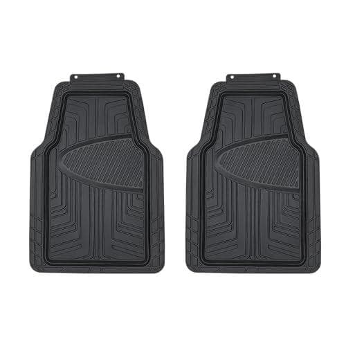 Amazon Basics - Pack de 2 alfombrillas de goma para coches