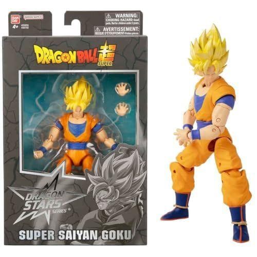 BANDAI - Dragon Ball Super - Figura de acción Deluxe (Goku Super Saiyan)