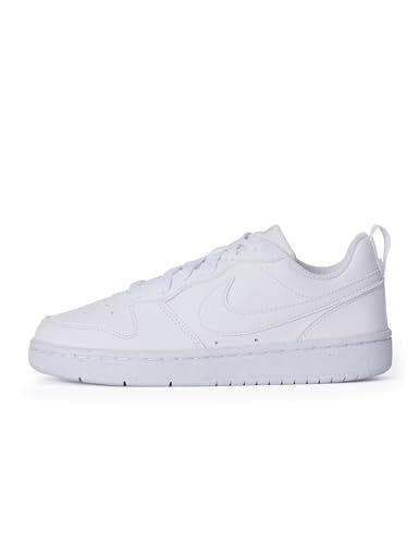NIKE Boy's Court Borough Low Recraft Sneaker, White, 5.5 UK