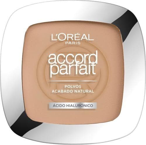 L'Oreal Paris -  Base de maquillaje en polvo prensado y ligero acabado mate  