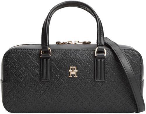 Tommy Hilfiger Crossbody bag Mujer Daily Mono con bandolera desmontable, Negro (Black), Talla Única