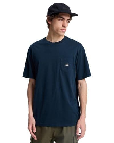 Quiksilver - Camiseta de algodón para hombre