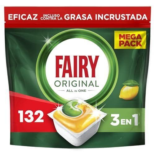 Fairy Original - 132 capsulas todo en uno para el lavavajillas