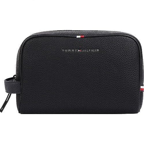 Tommy Hilfiger - Neceser para hombre de piel sintética