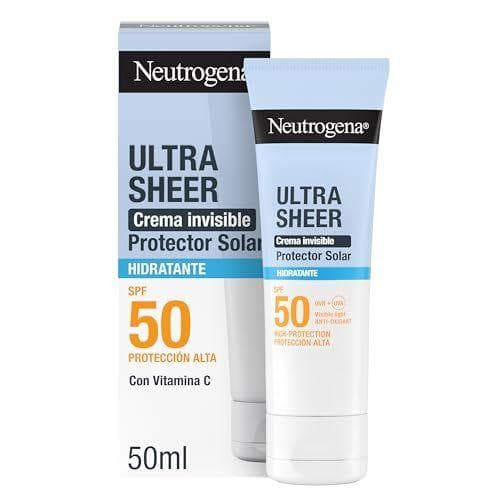 Neutrogena - Crema solar invisible e hidratante SPF50