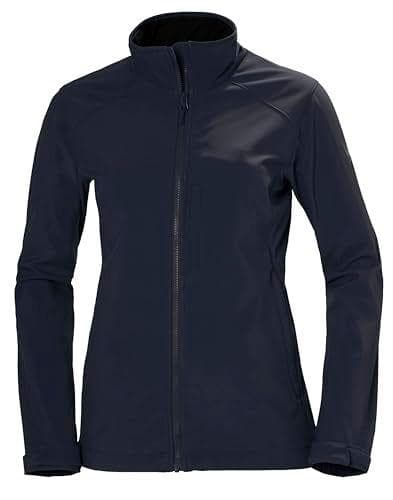 Helly Hansen Mujeres Chaqueta W Paramount Softshell, Azul Marino, M
