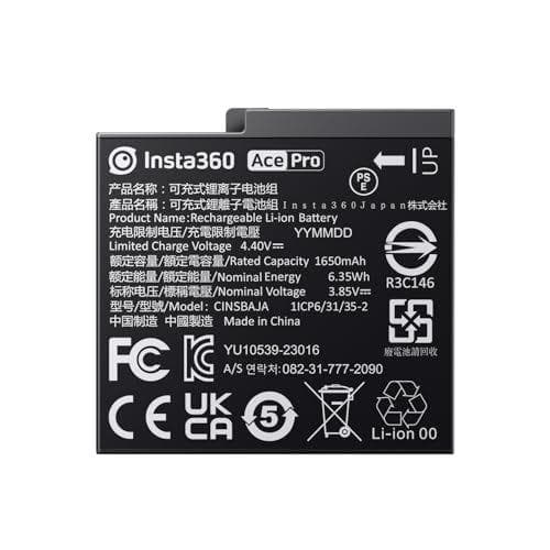 Insta360 - Batería de alta capacidad Ace/Ace Pro