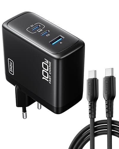 INIU - Cargador USB C GaN 100W 