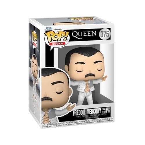 Funko Pop! - Figura de vinilo de Queen: Freddie Mercury 
