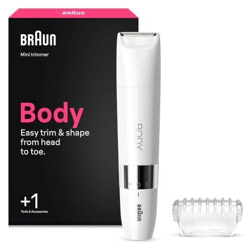 Braun - Mini recortadora corporal para mujer