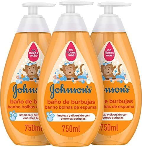Johnson's Baby Baño de Burbujas - 3 x 750ml