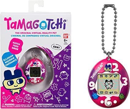 Bandai Tamagotchi Original Animal electrónico Virtual con Pantalla, 3 Botones y Juegos