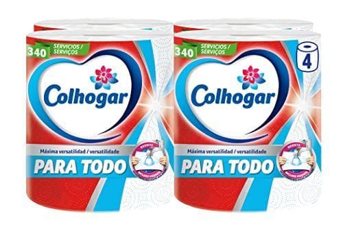 Colhogar Paratodo Maxirolls 4x1 - Papel de cocina multiusos y absorbente - 4 Rollos