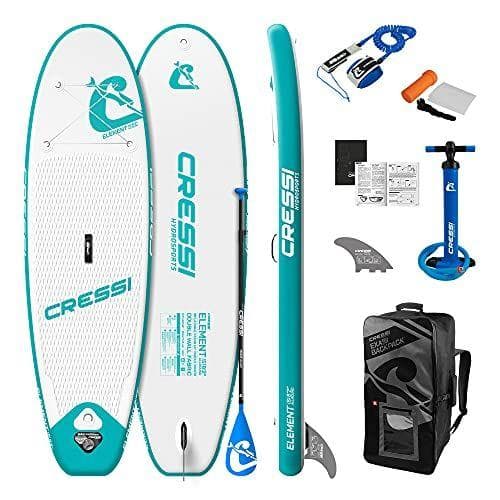 Cressi Element - Hinchable clásico con Shape All Round